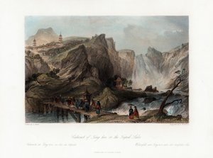 Ting-hoo szürkehályog, a háromlábú tónál, Kína, 1840.