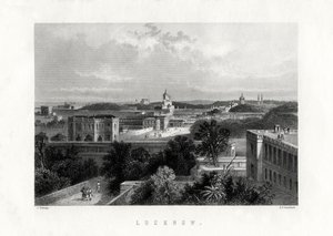 Lucknow, Uttar Pradesh állam fővárosa, India, 19. század