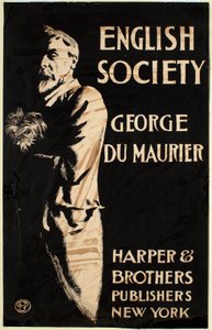 Angol társaság, George du Maurier műve, Harper & Brothers, kiadók alkotó: Edward Penfield