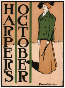 Harpers, 1895. október alkotó: Edward Penfield