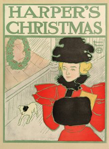 A Harpers New Monthly Magazine plakátja, 1894 karácsonya