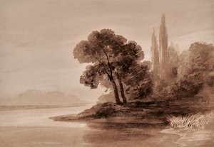 Táj fákkal alkotó: Edward Pretty