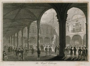 Royal Exchange, London alkotó: Edward Pugh