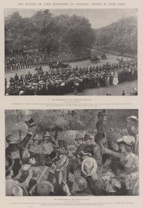 Lord Kitchener visszatér Angliába, Jelenetek a Hyde Parkban alkotó: Edward Read