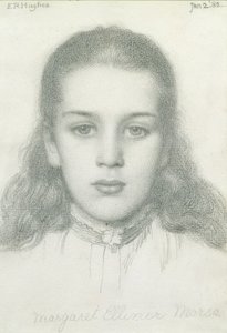 Margaret Ellinor Morse, 1882. január 2 alkotó: Edward Robert Hughes