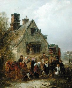 The Punch and Judy Show (olaj, vászon)