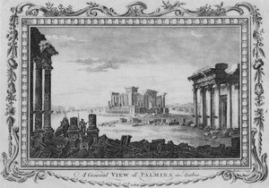 Palmira általános képe Arábiában, 1770