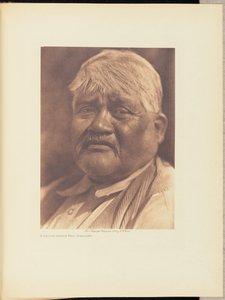 Captain Big Man - Diegueño alkotó: Edward S. Curtis