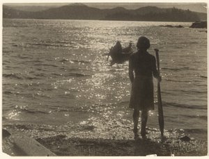 A ködös rézösvény mentén alkotó: Edward S. Curtis