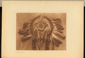 Arapaho-Schild alkotó: Edward S. Curtis