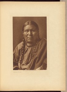 Cheyenne nő alkotó: Edward S. Curtis