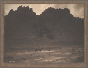 A szikla árnyékában alkotó: Edward S. Curtis