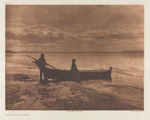 IX. portfólió, 312. tábla: Este a Puget Soundon alkotó: Edward S. Curtis