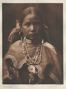 I. portfólió, 22. tábla: Jicarilla leányka alkotó: Edward S. Curtis