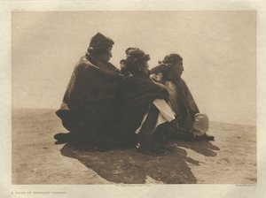 I. portfólió, 36. tábla: Navaho alkotó: Edward S. Curtis