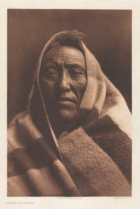 VI. portfólió, 202. tábla: Középső borjú – Piegan alkotó: Edward S. Curtis