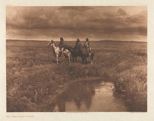 Portfolio VI, 209. tábla: A három főnök – Piegan alkotó: Edward S. Curtis