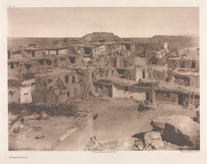 Portfolio KI, 425. tábla: Mishongnovi alkotó: Edward S. Curtis