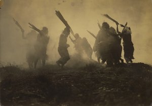 A napfogyatkozás tánca alkotó: Edward S. Curtis