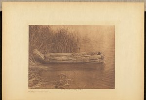 Gyere a Balsa on Clear Lake-re alkotó: Edward S. Curtis