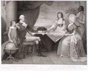 The Washington Family, 1798 (metszet és rézkarc)