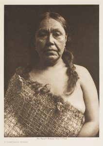 Egy clayoguot nő alkotó: Edward Sheriff Curtis
