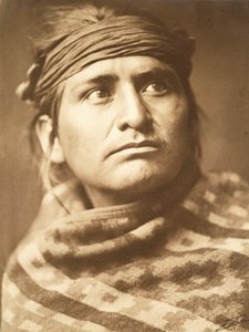 A sivatag főnöke, Navaho alkotó: Edward Sheriff Curtis