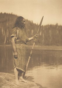 A bálnavadász – Clayoquot, 1915. alkotó: Edward Sheriff Curtis