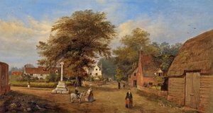 Hempsted falu, Gloucestershire, 1880 körül