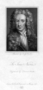 Sir Isaac Newton angol matematikus, csillagász és fizikus, 1821.