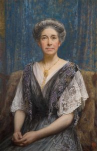 Alfred C. Osler asszony portréja alkotó: Edward Steel Harper