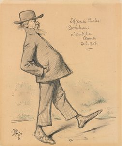 Algernon Charles Swinburne a Wimbledon Commonon, 1906
