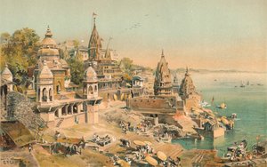 Benares a Gangesznél, 1892, 1904