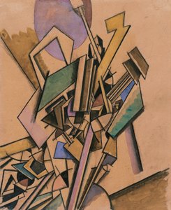 Vorticisztikus tanulmány alkotó: Edward Wadsworth