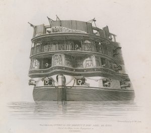 Őfelsége Ázsia hajója alkotó: Edward William Cooke