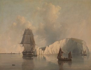 Off the Needles, Isle of Wight alkotó: Edward William Cooke