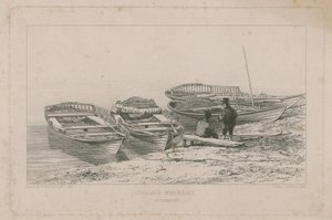 Thames Wherries alkotó: Edward William Cooke