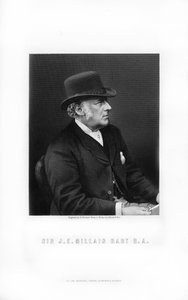 Sir John Everett Millais, preraffaelita festő, 1899.