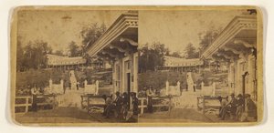 A Cresson Mountain House. Az Alleghenies egyik legmagasabb csúcsán található...[Pennsylvania Central R.R.] alkotó: Edward and Henry T. Anthony and Co.