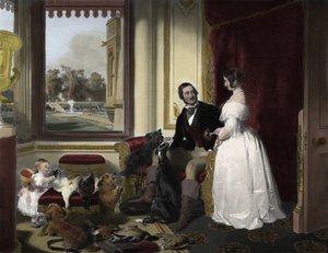 Windsori kastély a modern időkben alkotó: Edwin (after) Landseer
