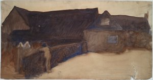 Tanyaudvar alkotó: Edwin Austin Abbey