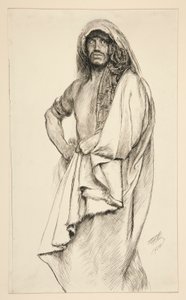 Aaron, a Titus Andronicustól alkotó: Edwin Austin Abbey