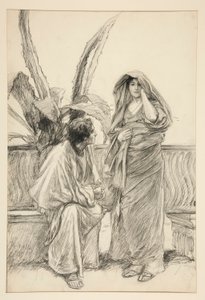 Syracuse Antipholus: alkotó: Edwin Austin Abbey