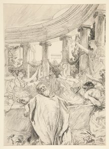 Apemantus: alkotó: Edwin Austin Abbey