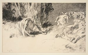 Alsó: alkotó: Edwin Austin Abbey