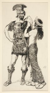 Kleopátra: alkotó: Edwin Austin Abbey