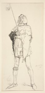 Bohóc: alkotó: Edwin Austin Abbey