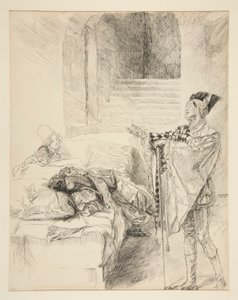 Bohóc: alkotó: Edwin Austin Abbey