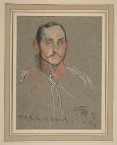 VII. Edward koronázása Portré: Károly dán herceg alkotó: Edwin Austin Abbey