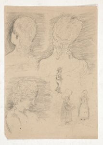 Szobor mellszobor rajza alkotó: Edwin Austin Abbey